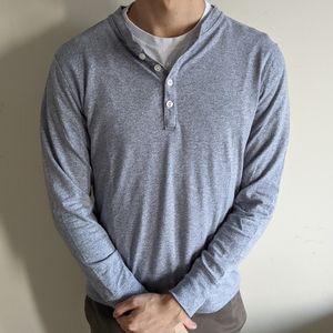 GAP Long Sleeve Henley